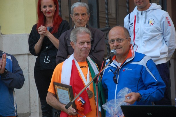 Premiazione Iori Michele - Campione del Mondo MM75 Corsa in Montagna (23/09/2017) 00040