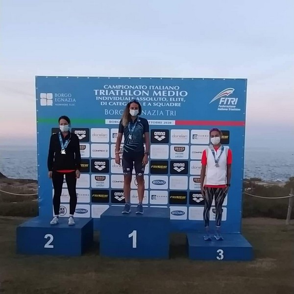 Campionati Italiani di Triathlon Medio maschile e femminile e Triathlon su distanza Sprint. (10/10/2020) 00024