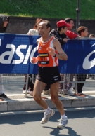 Stefano Fubelli - alla sua 86^ maratona (foto di Giuseppe Coccia)