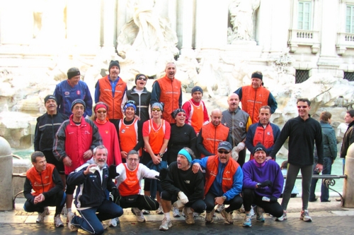 26 dicembre 2006 - Tutti insieme a Fontana dei Trevi