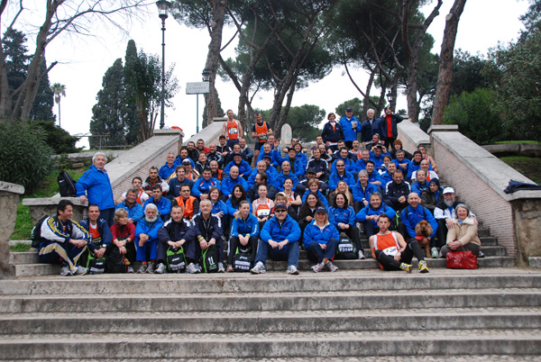 Un gruppo di orange presenti a Roma 2010 (foto di Patrizia De Castro)