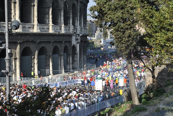 La Partenza della Maratona di Roma 2012