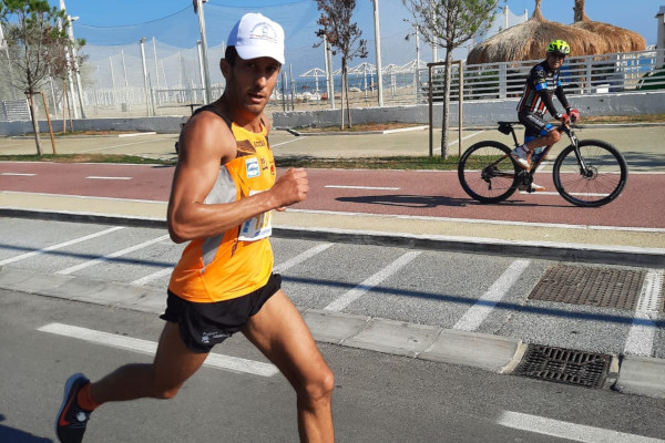 Domenico Liberatore 1° alla mezza maratona di Pescara