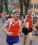 Salvatore Esposito e Marco Zuena, Appia Run 2007 (foto di Giuseppe Coccia)