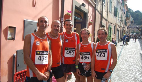 Federico Maura, Nik Pulcinella, Francesco Cerami, Marziale Feudale e Angelo Segatori. (foto di Giuseppe Coccia)