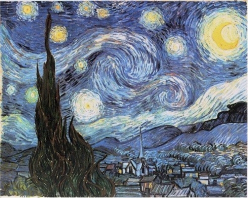 “La notte stellata” di Vincent Van Gogh