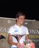 La vincitrice Anna Incerti. (foto di Giuseppe Coccia)
