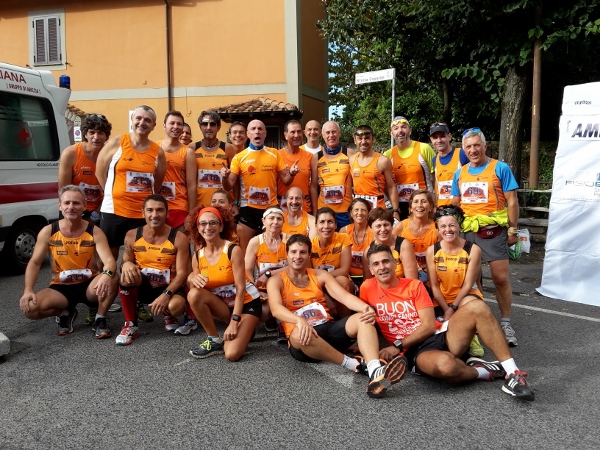 la squadra Orange a Genzano, domenica