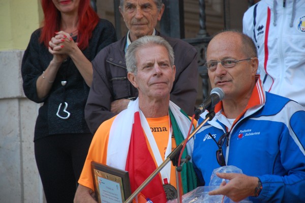 Premiazione Iori Michele - Campione del Mondo MM75 Corsa in Montagna (23/09/2017) 00041