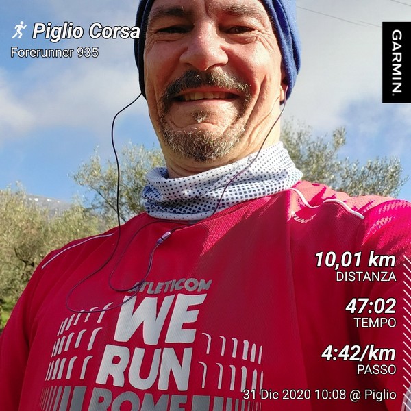 Poker d'Assi 4 X 10KM - WE RUN ROME  (31/12/2020) 00011