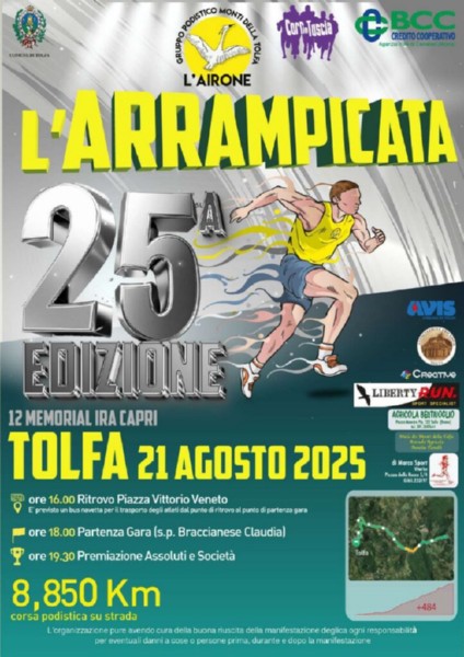 L'Arrampicata di Tolfa [TOP] [CE] (21/08/2025) 0001