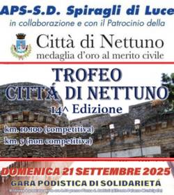Lo sport si unisce alla solidarietà con la 14ª edizione del Trofeo Città di Nettuno, 