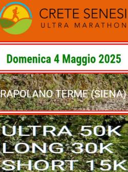 Crete Senesi Ultramarathon