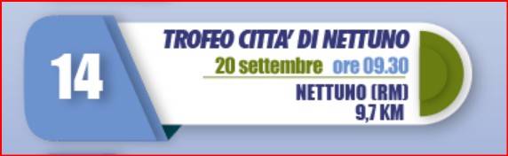La nostra gara fa parte del Circuito Opes