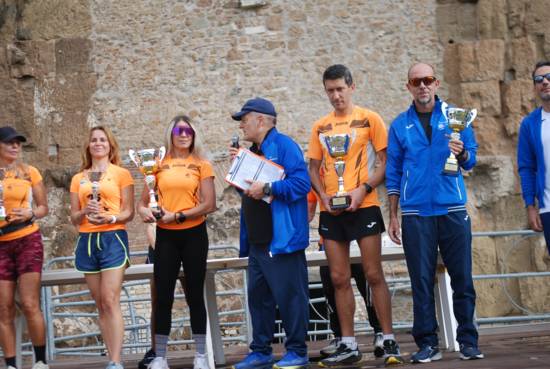 Alcuni dei vincitori del Trofeo della Podistica Solidarietà