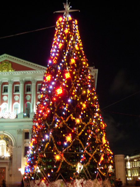 Un Albero di Natale a.. Mosca!