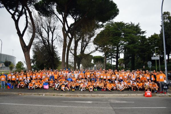 Gli orange alla Roma - Ostia Half Marathon