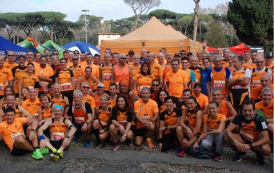 Gli Orange alla We Run Rome 2022