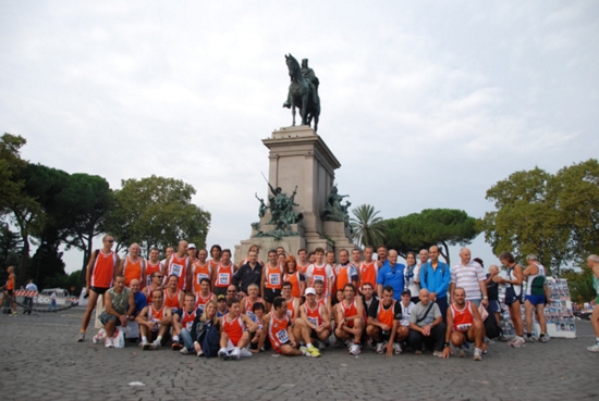 I nostri orange alla Blood Runner 2 posto (foto di Patrizia De Castro)